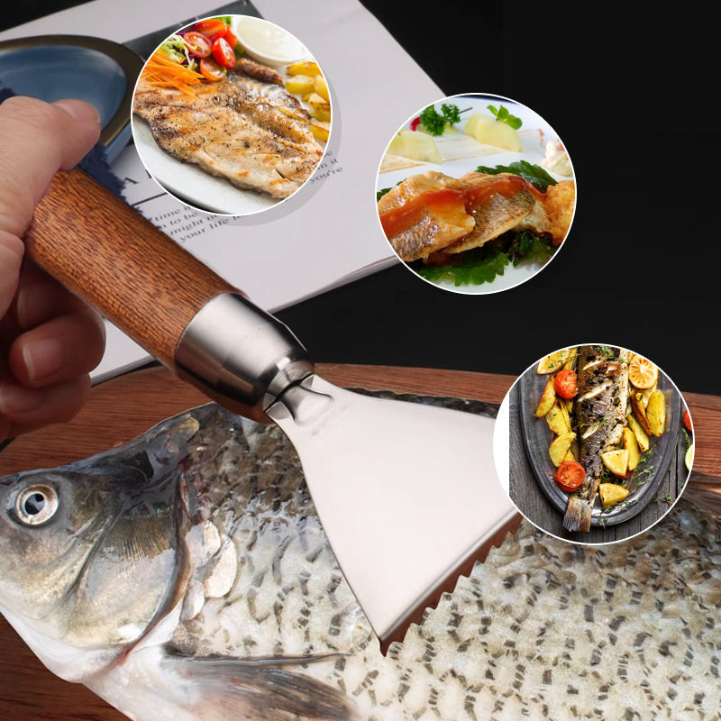 Stainless Steel Sharp Durable Fish Scale Remover