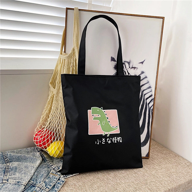 Women's Medium Nylon Animal Streetwear Square Zipper Shoulder Bag