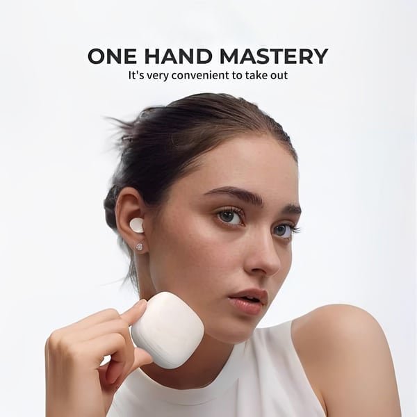 Ergonomic Design Wireless In-Ear Headphones for Side Sleepers