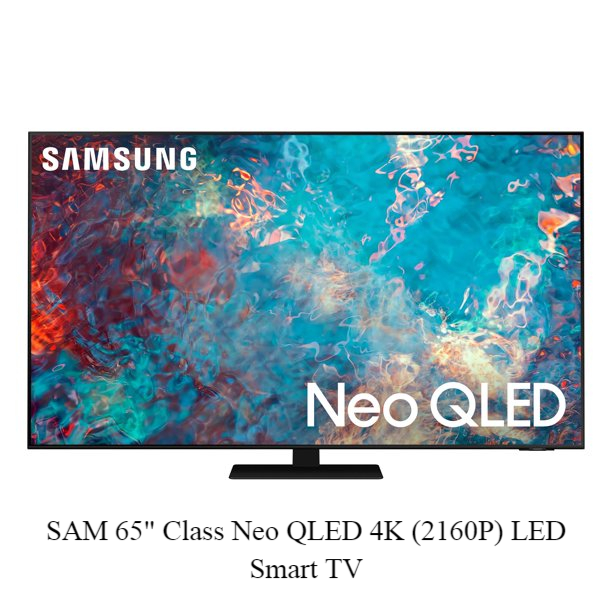 Samsung Smart TV LED de 65