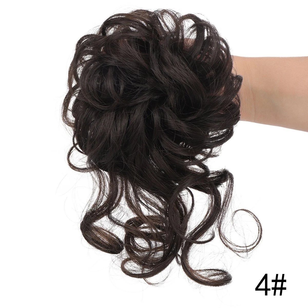 Messy Curly Hair Bun - 👍 Buy 3 Get Extra 15% OFF &  Free Shipping