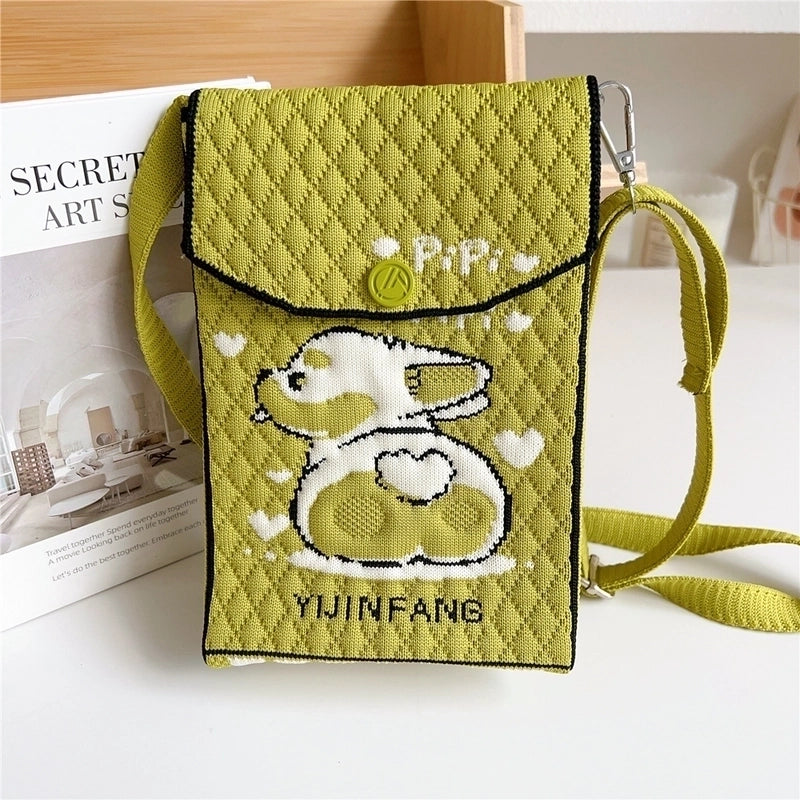 Women's Mini Spring&summer Knit Vacation Shoulder Bag