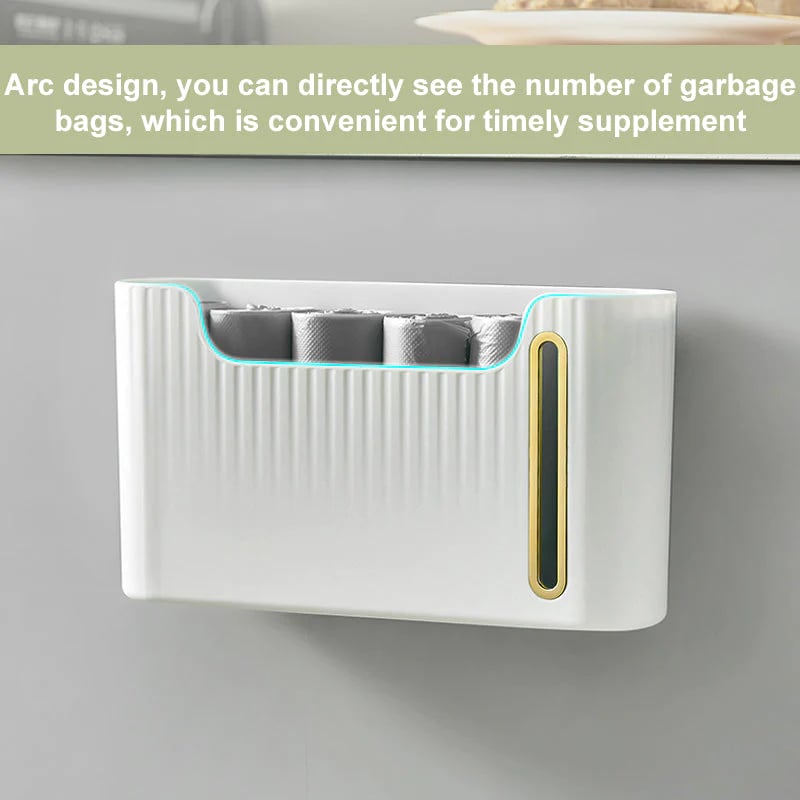 Wall Mounted Garbage Bag Organizer