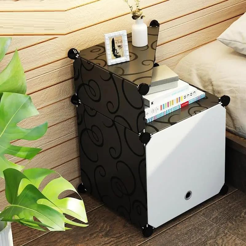 1 Cube Diy Rack. Portable Plastic Square Box Cabinet