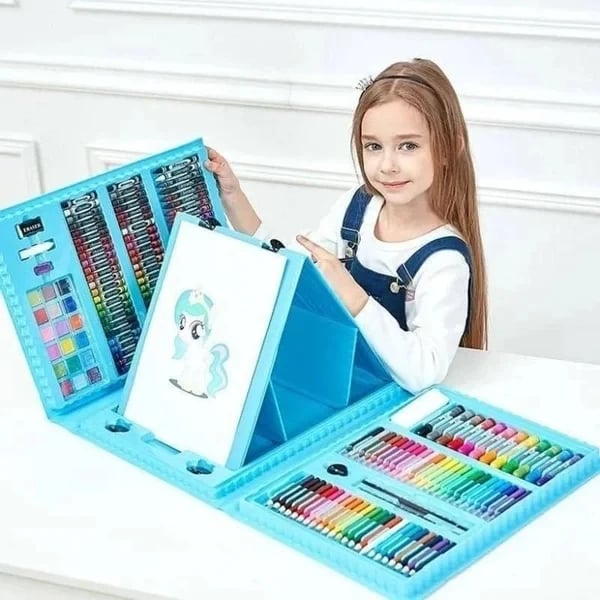 47% OFF 🔥Deluxe 6-In-1 Art Creativity Set™ (🎁The Best Present For Kids)