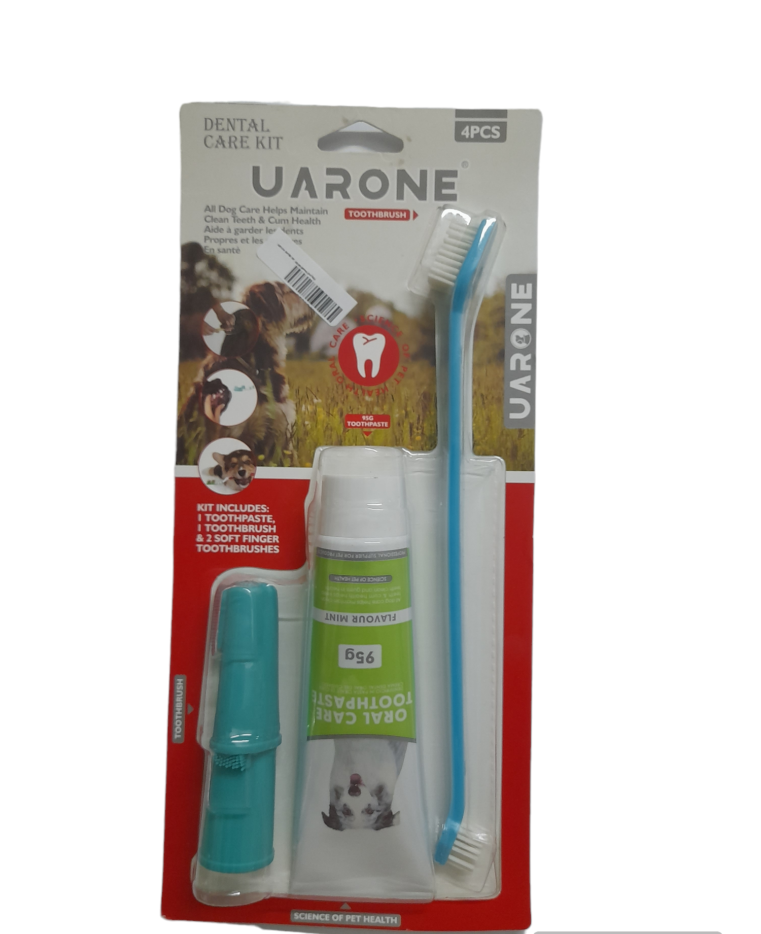 UARONE dental care kit for pets