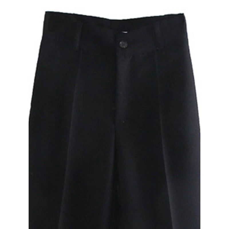 Women Office Wear High Waist Straight Pants