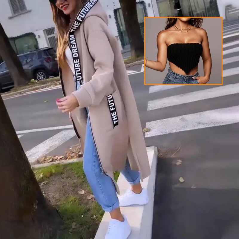 🔥2025 New Arrival Pre-Sale✨ Women's Hooded Long Sweatshirt🍂