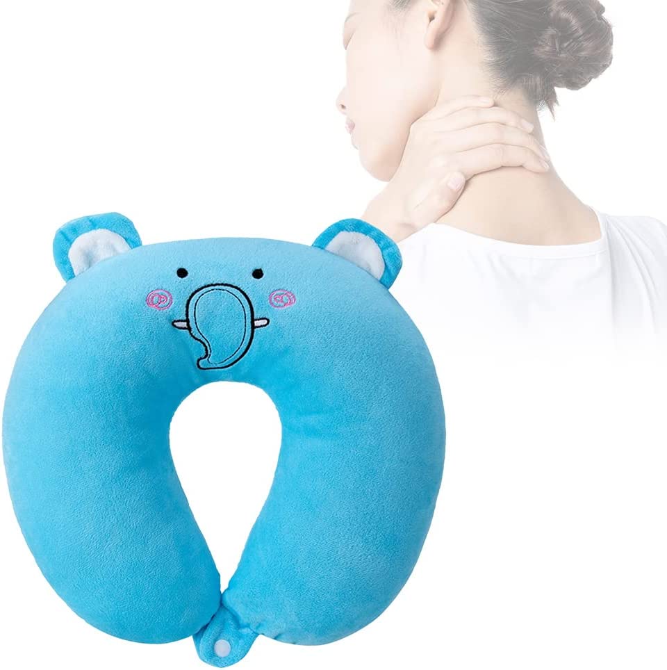 Kids Travel Pillow Cute Neck U Shaped Pillow For Adults And Kids Travel Neck Pillow