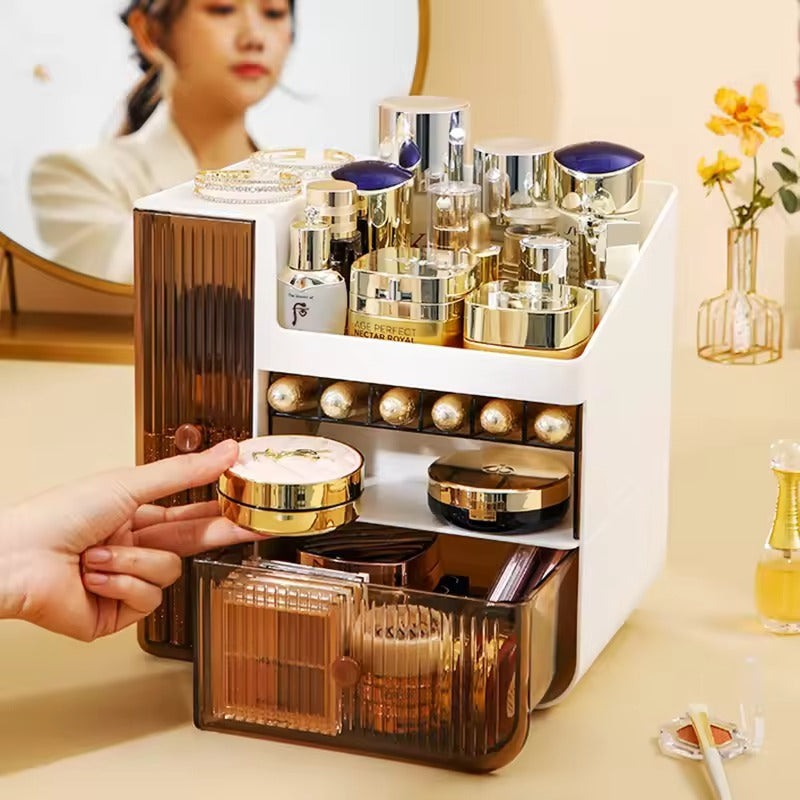 LUXORMOVE CRYSTAL CLEAR COSMETIC & MAKEUP ORGANIZER