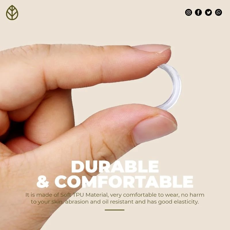 🎉BUY MORE SAVE MORE🎁8Pcs Silicone Invisible Ring Size Adjuster