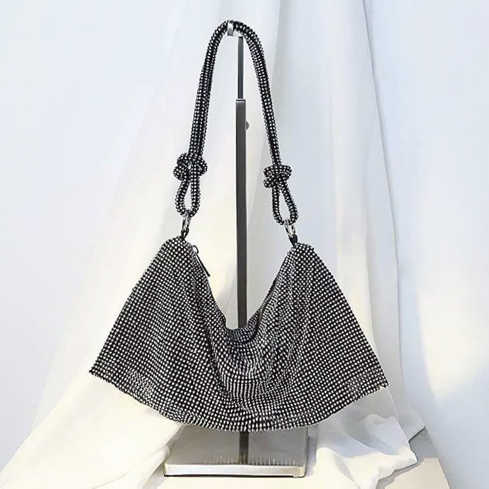 Rhinestone Hobo Bag