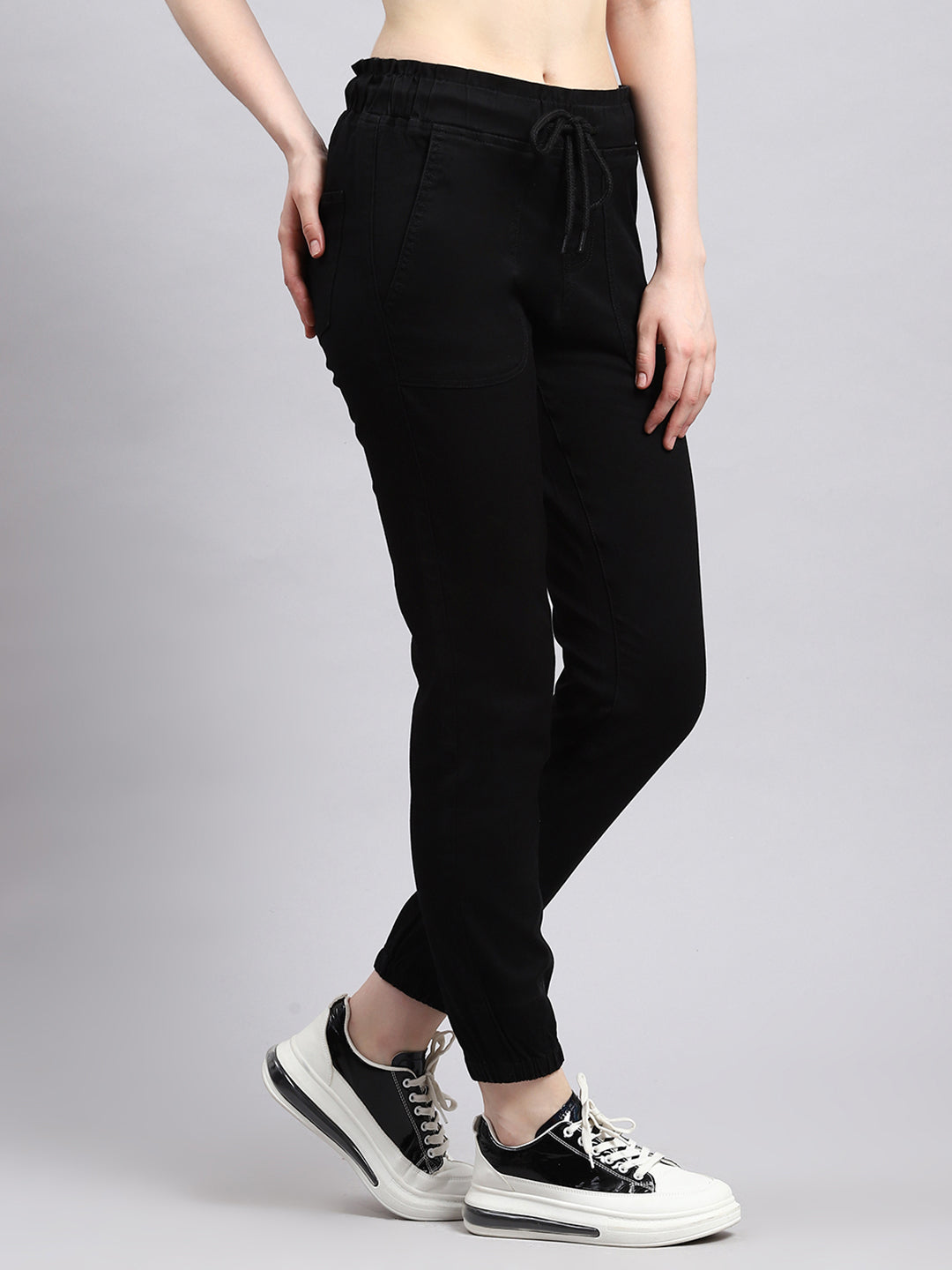 Women Black Slim Fit Denim