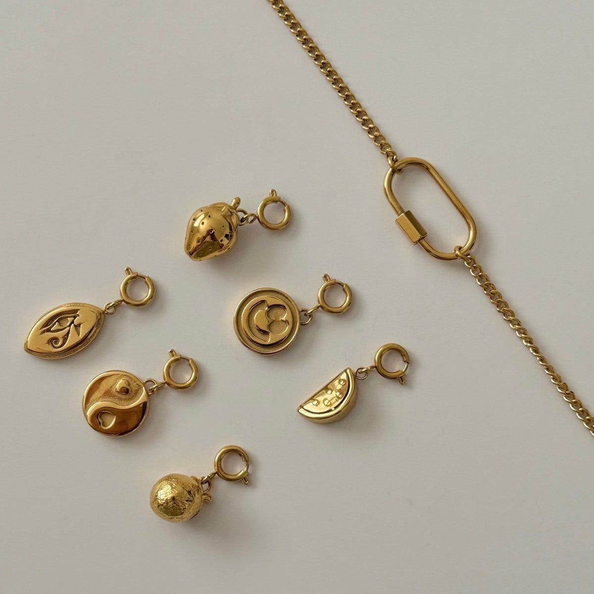 Conch Stainless Steel Electroplating Necklaces