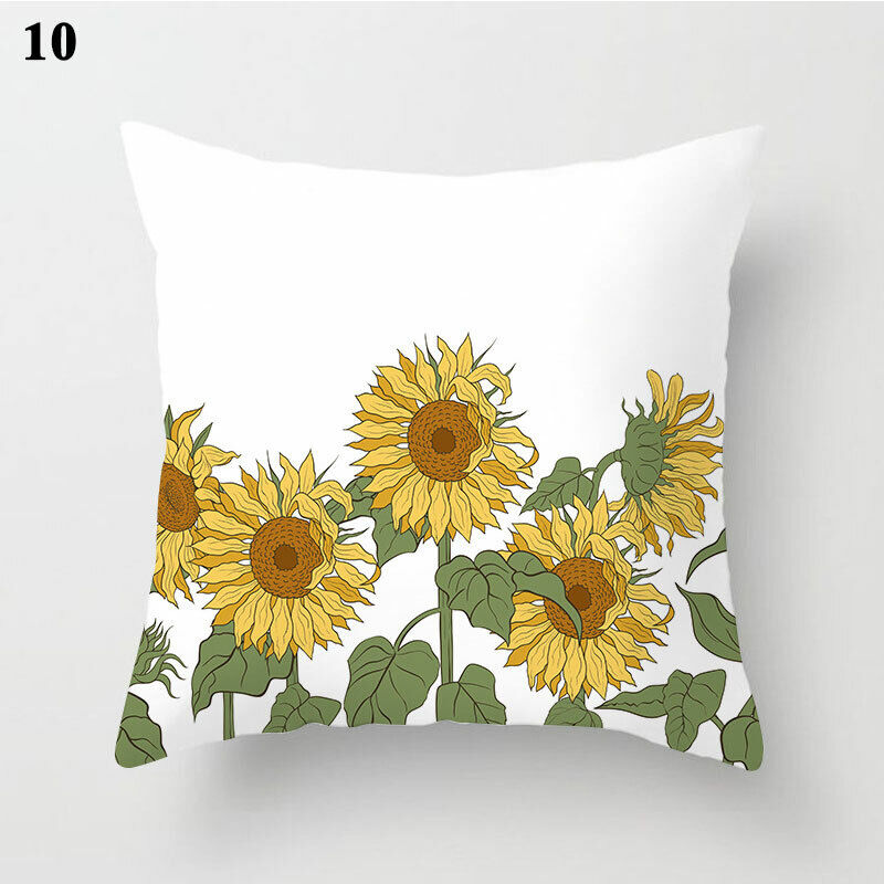 18 Cushion Cover Pillow Case Home Sofa Decor Pillowslip Waist Pillow Cover Soft