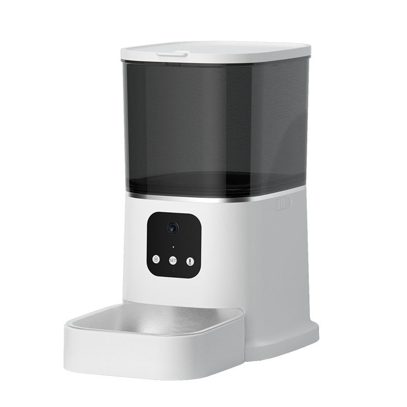 Smart WiFi Automatic Cat Feeder – 6L with mobile App Control