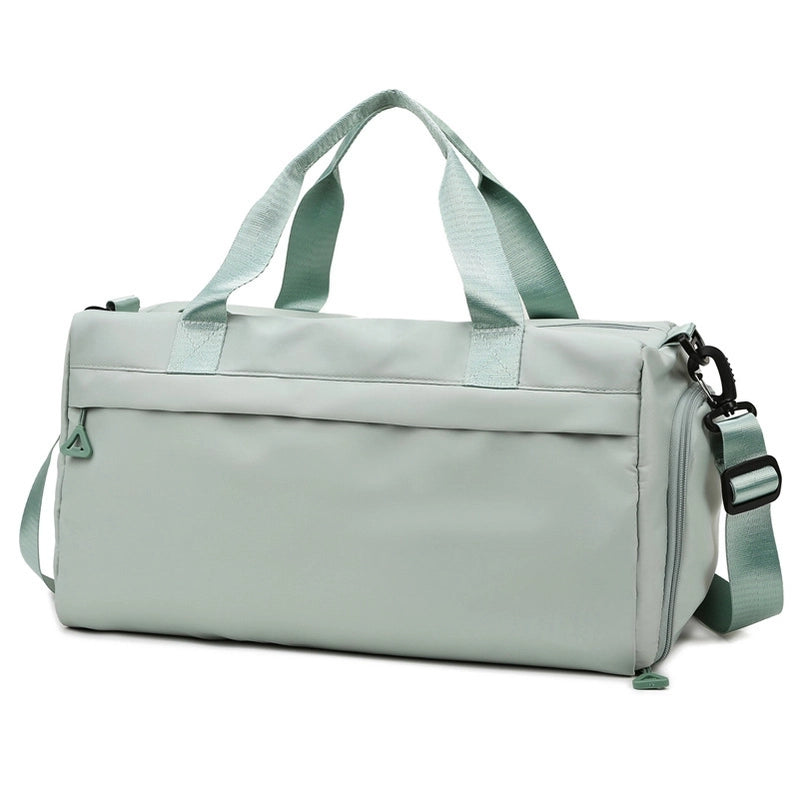 Unisex Streetwear Solid Color Oxford Cloth Waterproof Travel Bags