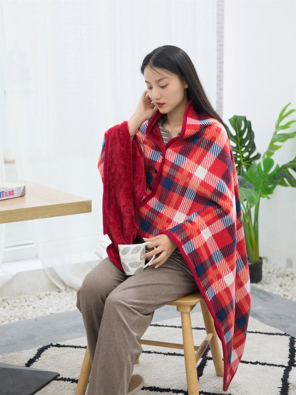 Fashion Lattice Polyester Blanket