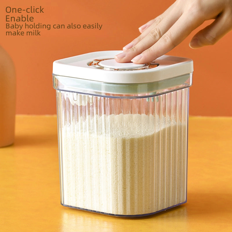 Infant Milk Powder Can Rice Powder Box Rice Powder Can Light-proof Moisture-proof Milk Powder Box Portable Out Storage Tank Packing Box