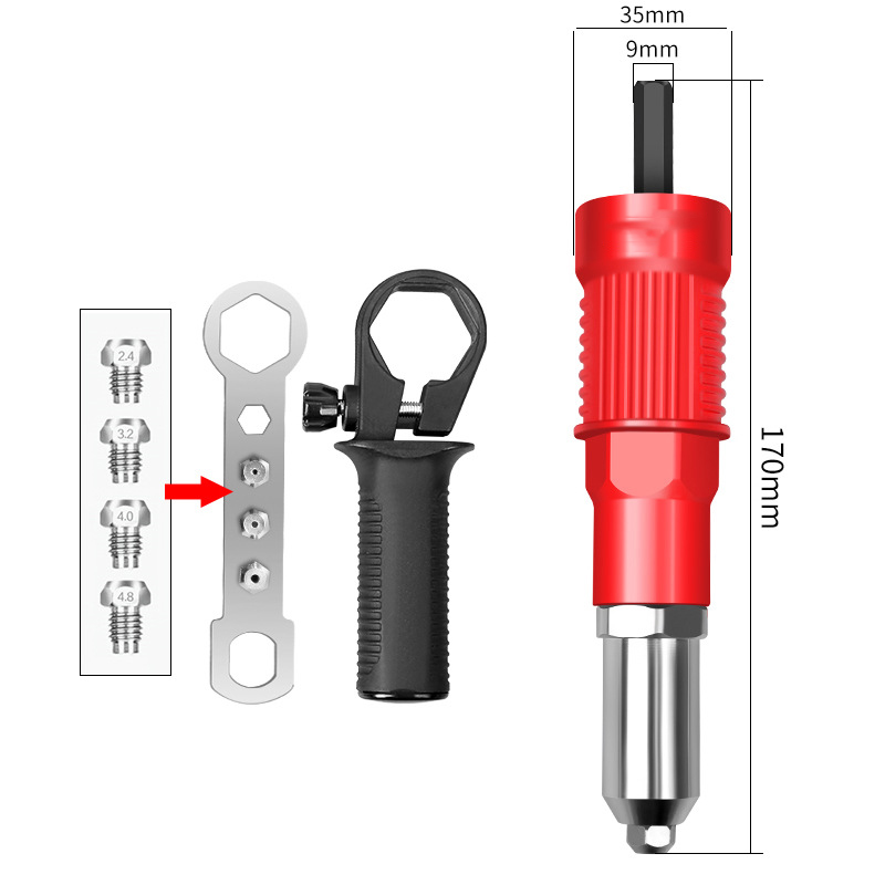 🔥Last Day Promotion 75% OFF🔥Professional Rivet Gun Adapter