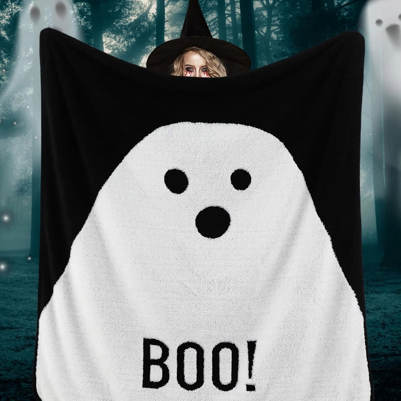 Halloween Casual Vacation Bat Polyester Cover Blanket Cover Blanket Couch & Sofa Decor