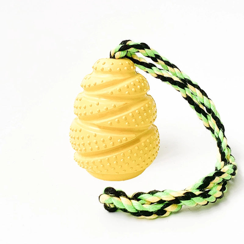 Leakage Eating Hand Freeze-dried Meat Fruit Dried Leakage Eating Toy Dog Gnawing Bite Resistant Rubber Easy To Clean