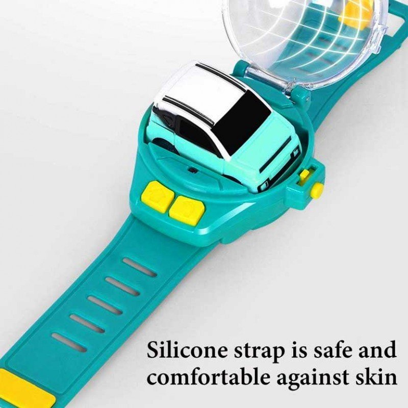 Mini Watch Speedup TeleCar . Rechargeable Watch Remote Control.