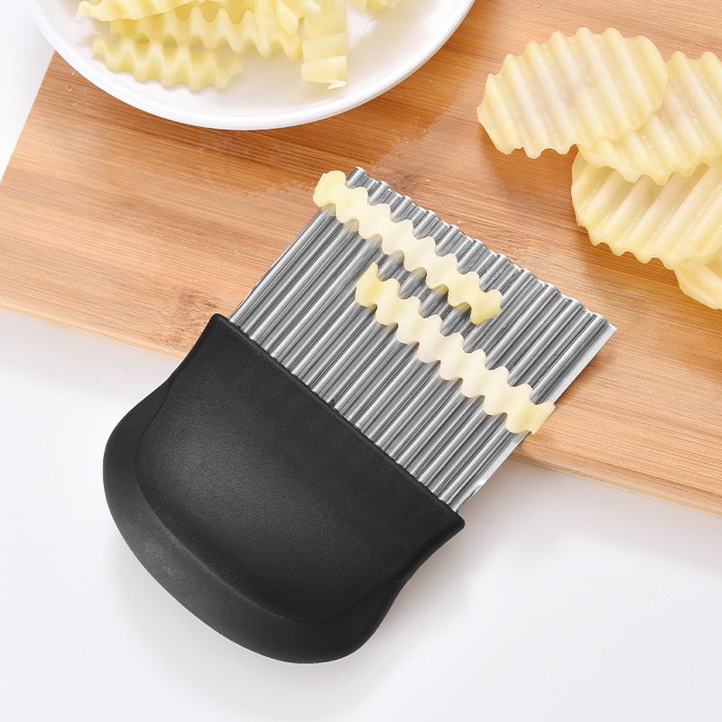 Stainless Steel Crinkle Chopper