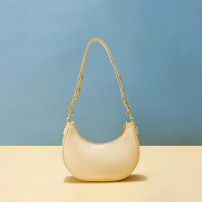 Women's Medium All Seasons Pu Leather Vintage Style Shoulder Bag