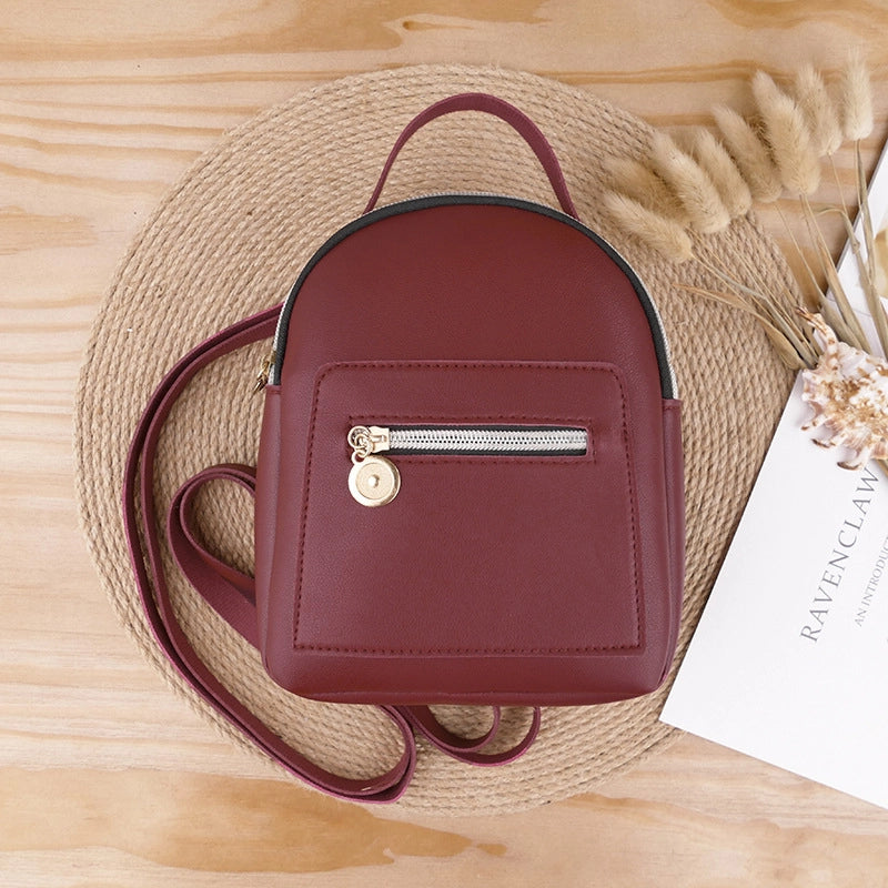 Women's Bag Fashion New Autumn And Winter Student Backpack Change Small Bag Ladies  Small Bag