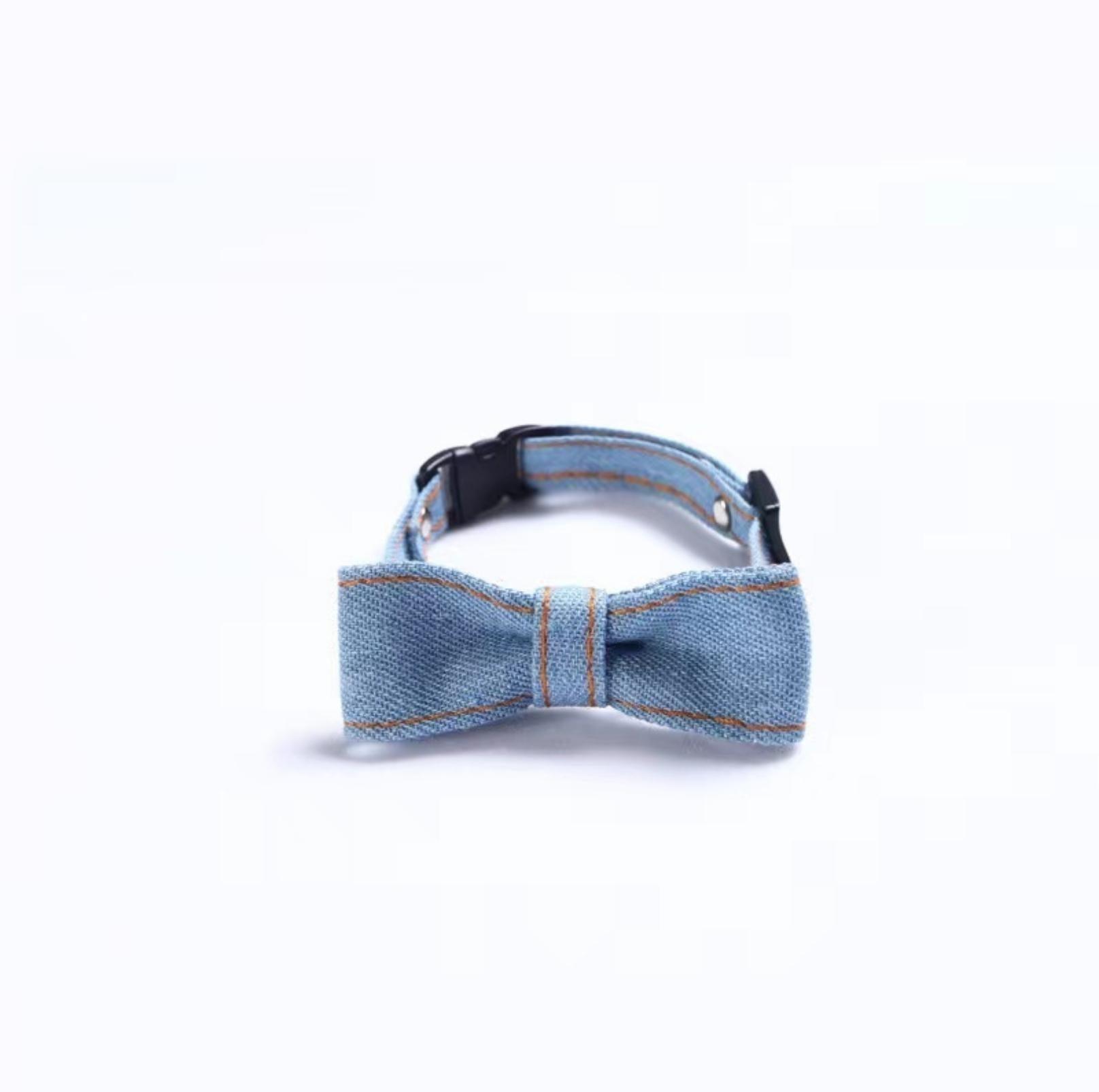 Stunning Denim Series Adjustable Pet Collars