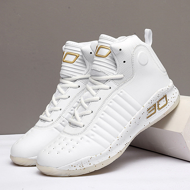 Men's Microfiber High-Top Sports Shoes (In Stock)