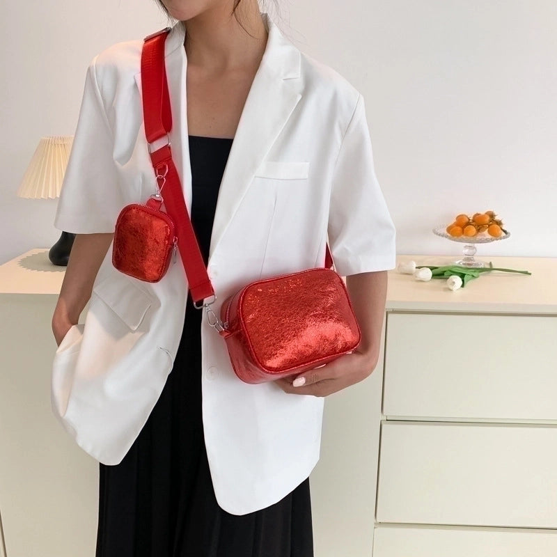 Women's Small All Seasons Pu Leather Streetwear Shoulder Bag Underarm Bag