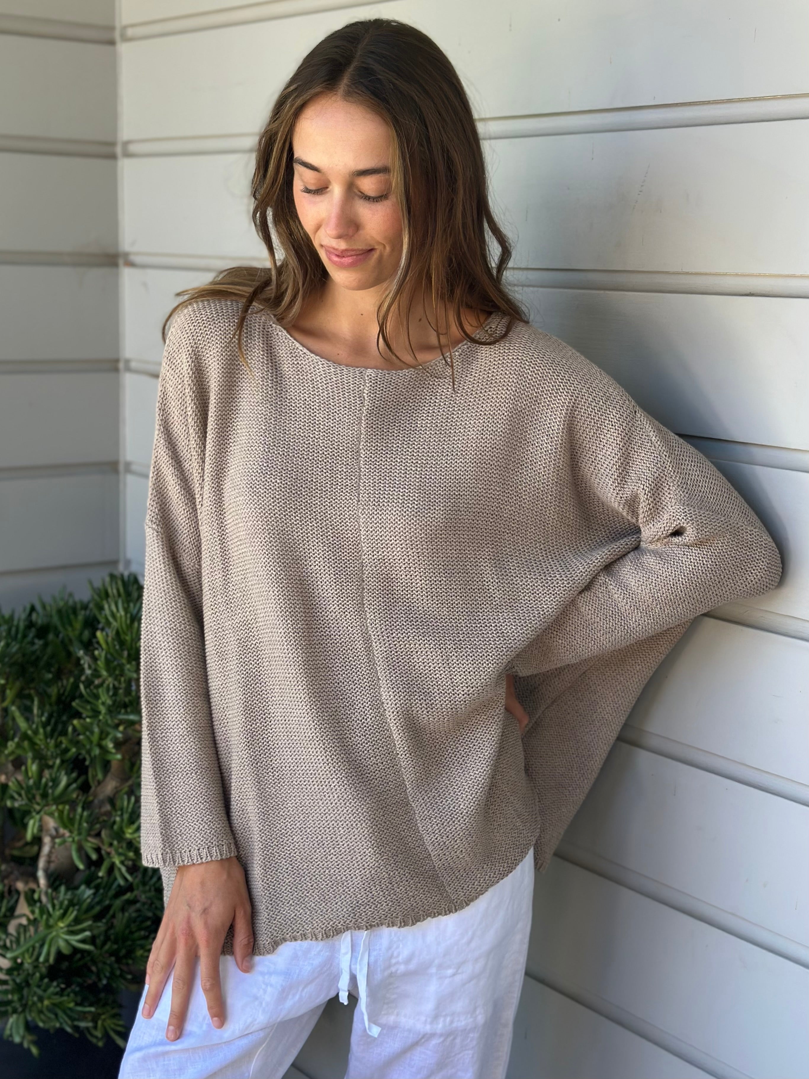 stella jersey - natural cotton knit