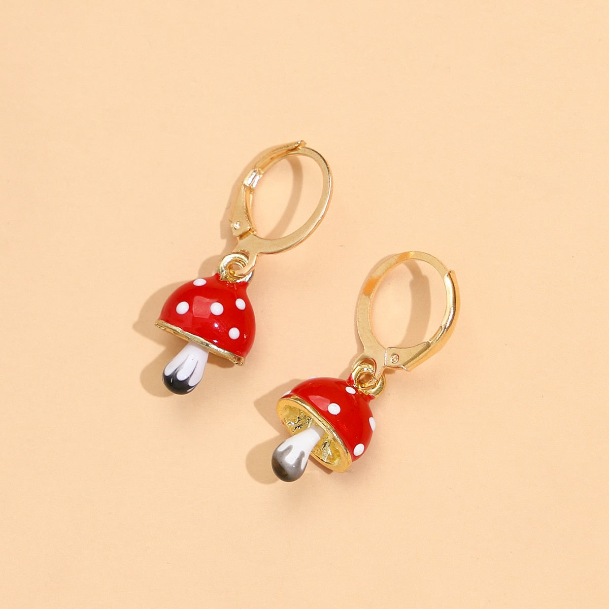 Mushroom Earrings