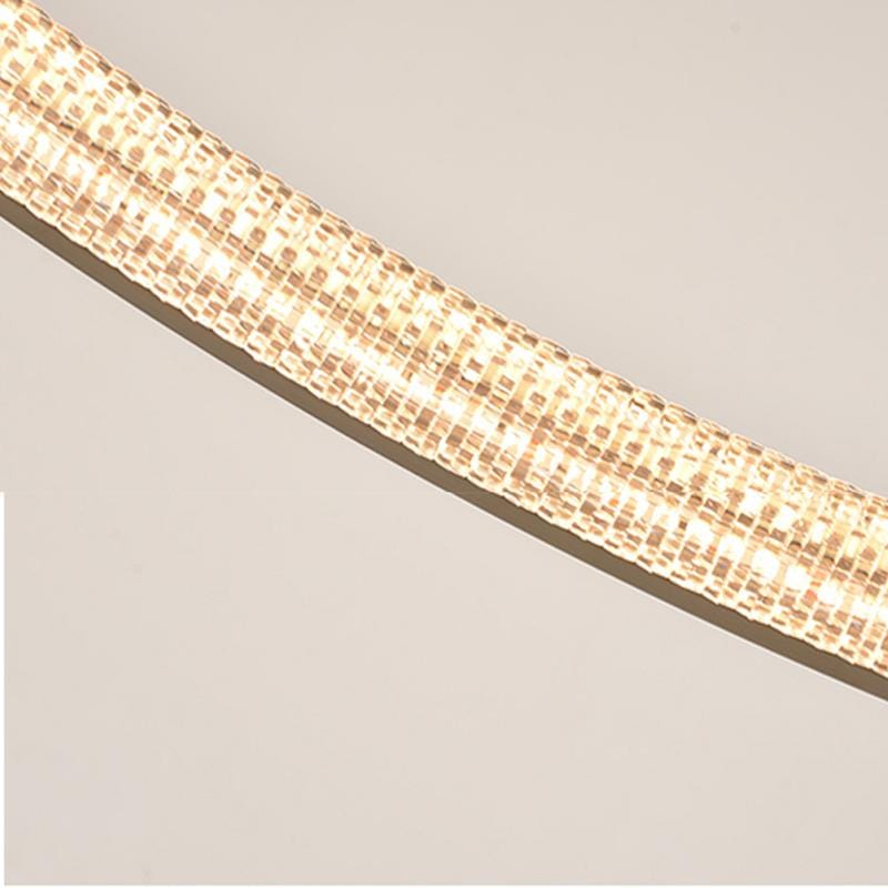 Hera Deux | Modern LED Chandelier with Crystal Details