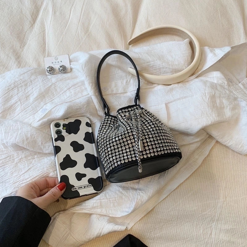 Women's Mini All Seasons Pu Leather Streetwear Bucket Bag