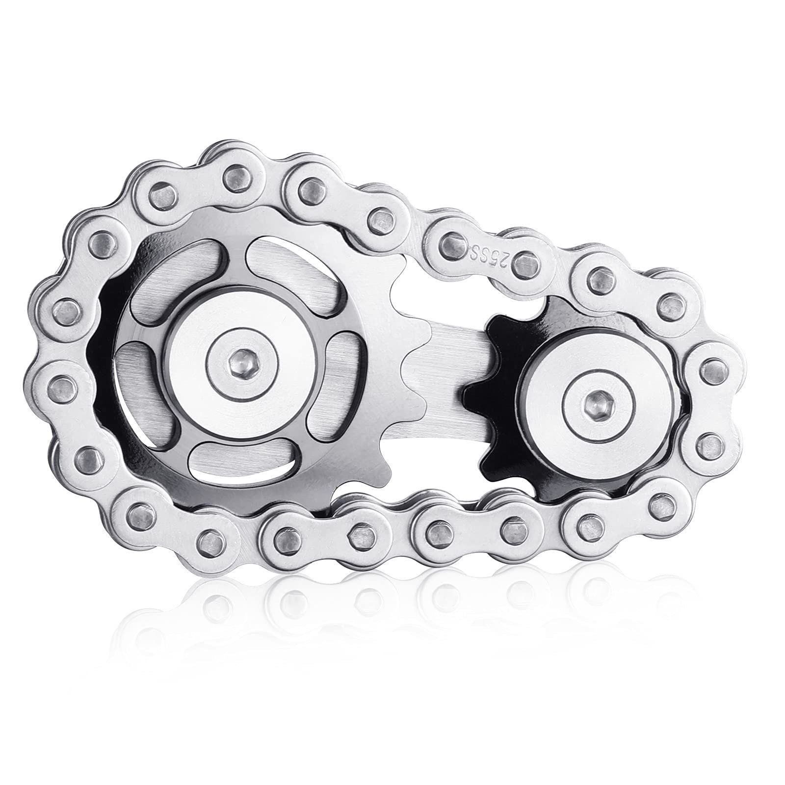 Sprockets Bicycle Chain Fidget Spinner Toys