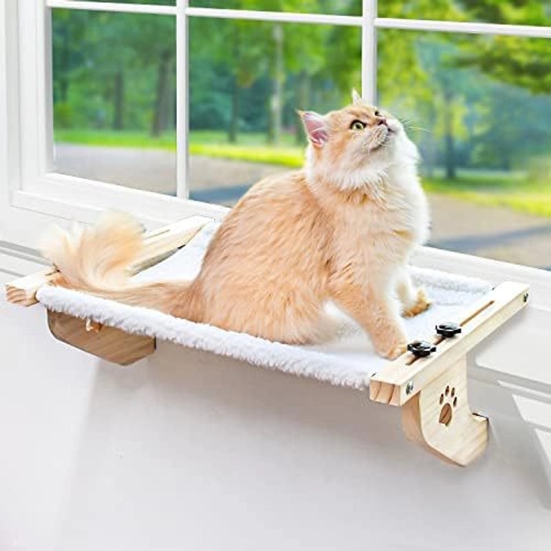Minimalist Classic Style Wood Solid Color Pet Bed