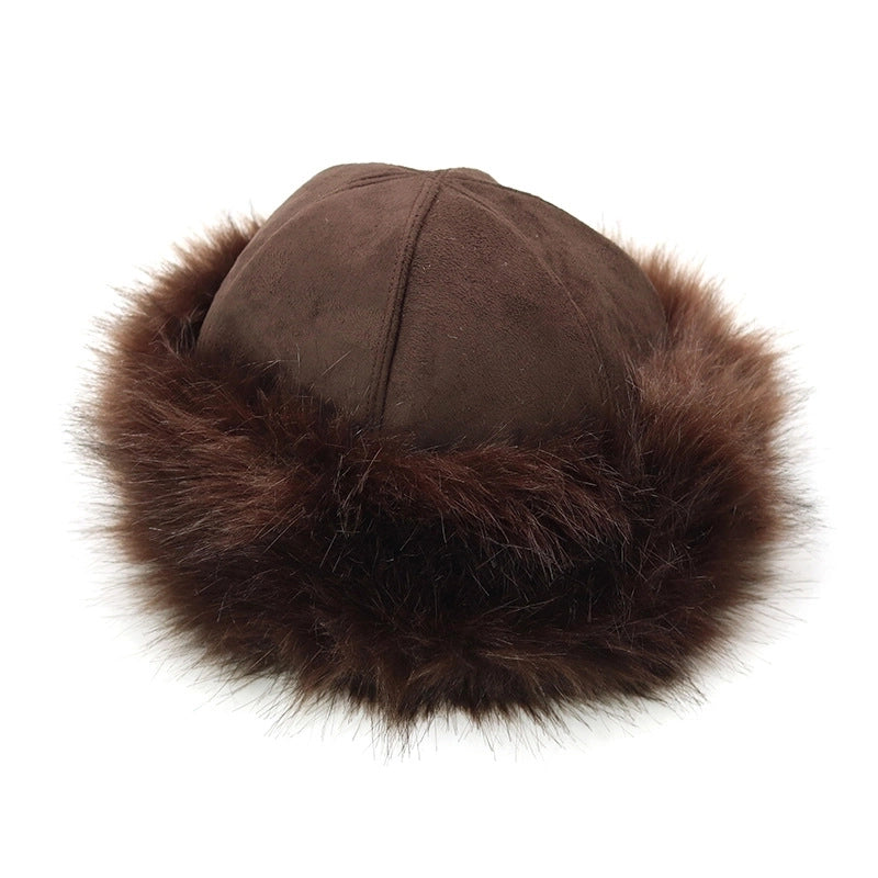 Women's Minimalist Solid Color Eaveless Bucket Hat