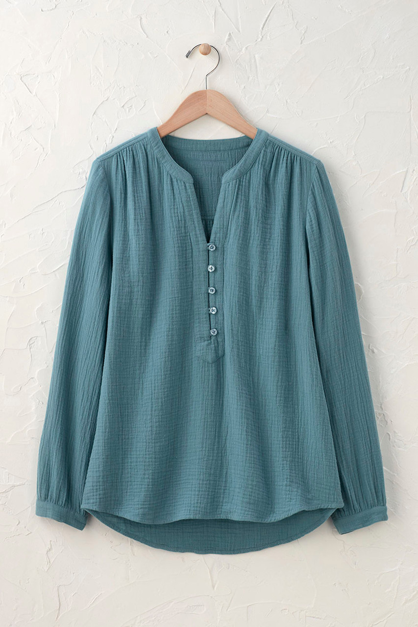 Summer Breeze Gauze Pullover