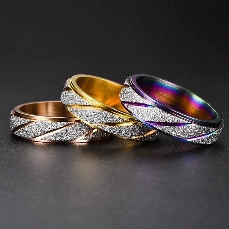 Fashion Geometric Stainless Steel Stainless Steel Rings