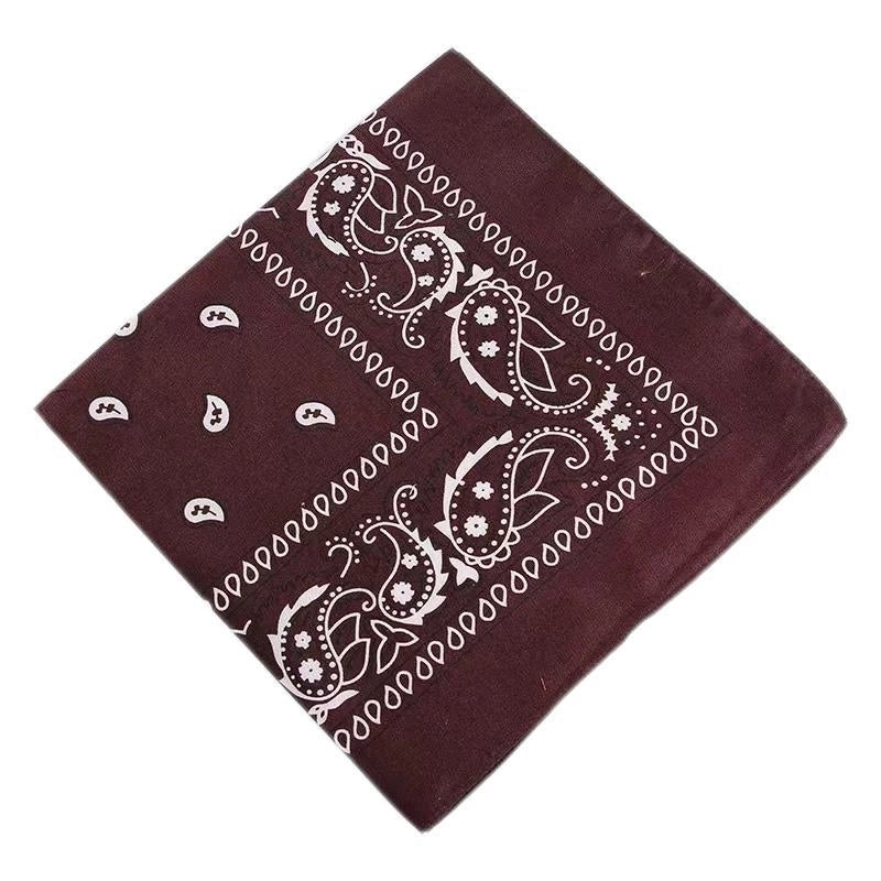 Supply Spot Batch Of Polyester 21g Cashew Flower Scarf Paisley Hip-hop Hip-hop Outdoor Polyester