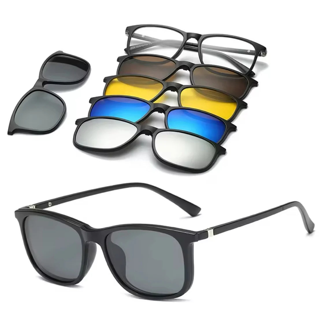 MAGNETIC UV CLIP-ON SUNGLASSES – STYLISH & PROTECTIVE MAGIC VISION GLASSES