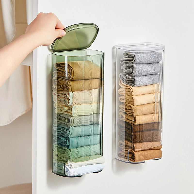 Minimalist Solid Color Plastic Storage Box