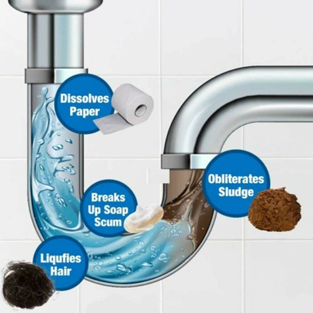 🔥BIG SALE - 49% OFF🔥Eco-friendly Sink and Drain Pipe Dredging Powder