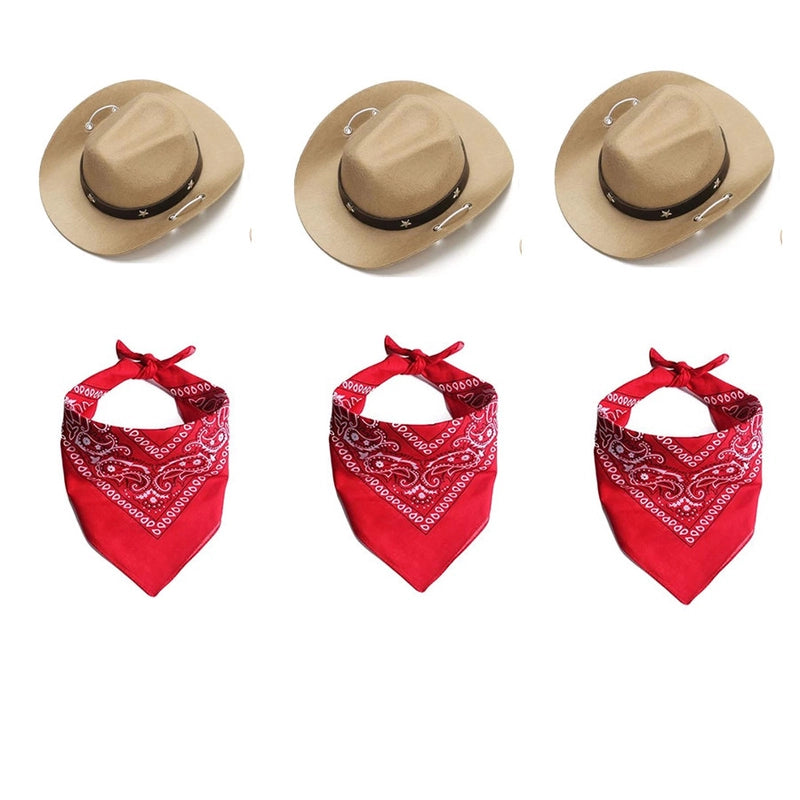 Classic Dog Western Cowboy Hat Mini Toy Hat Puppy Pet Dog Cat Pet Pie Direct Supply