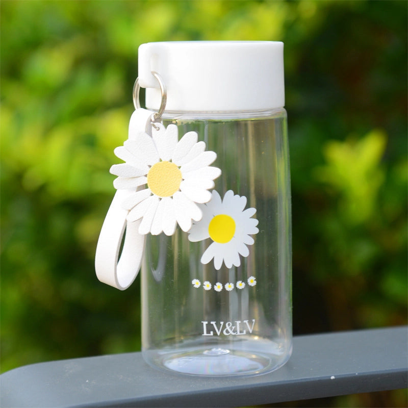 Casual Vacation Flower PC Water Bottles 1 Piece