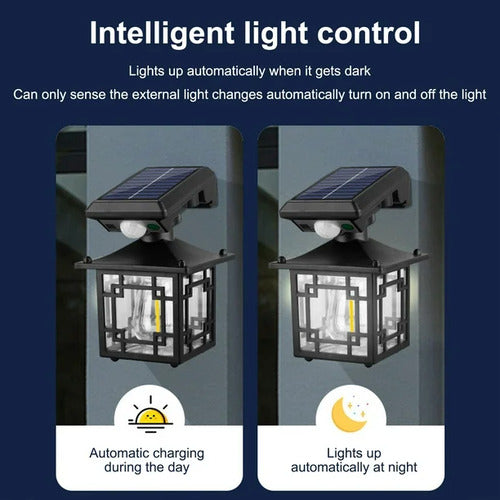 Solar Sensor Light. Wall Mounted Solar Light
