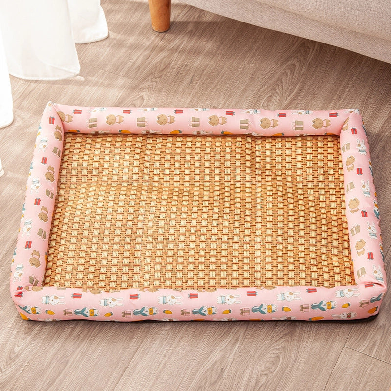Pet Ice Mat Mat Four Seasons Universal Kennel Mat Summer Cat Nest Cooling Wear-resistant Pet Bed Supplies
